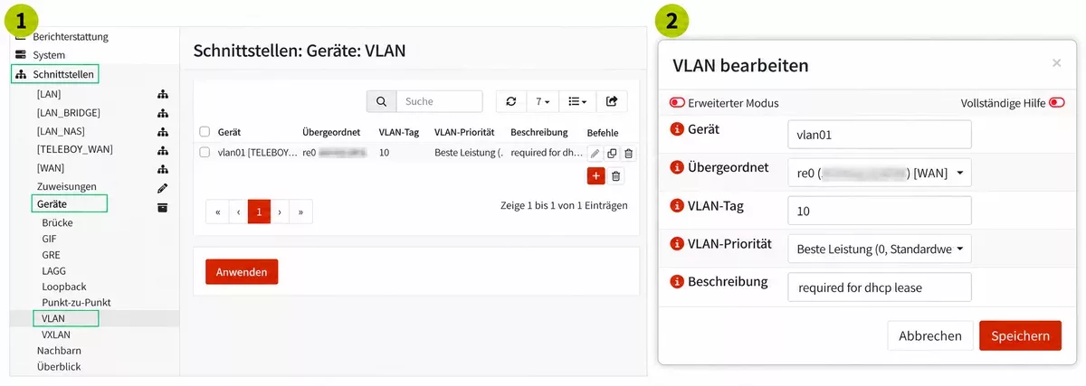 teleboy-opnsense-vlan10-erstellen