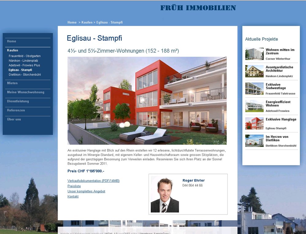 Content Management System für eigene Website und beliebige Immobilien Objekt Websites. - 3