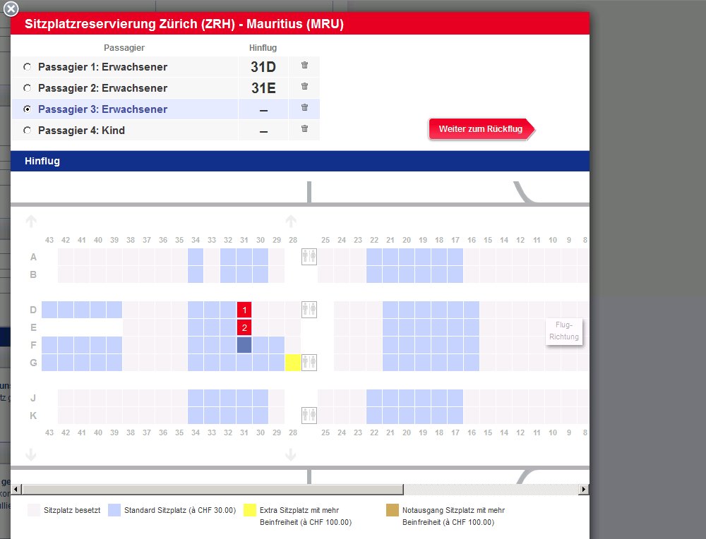 Redesign des bestehenden Webauftritts von Edelweiss Air. Erstmalige Integration einer eigenen Buchungsengine für den Ticketverkauf und die Sitzplatzreservation. Diverse Anbindungen  an Drittsysteme und Datenbanken. - 5