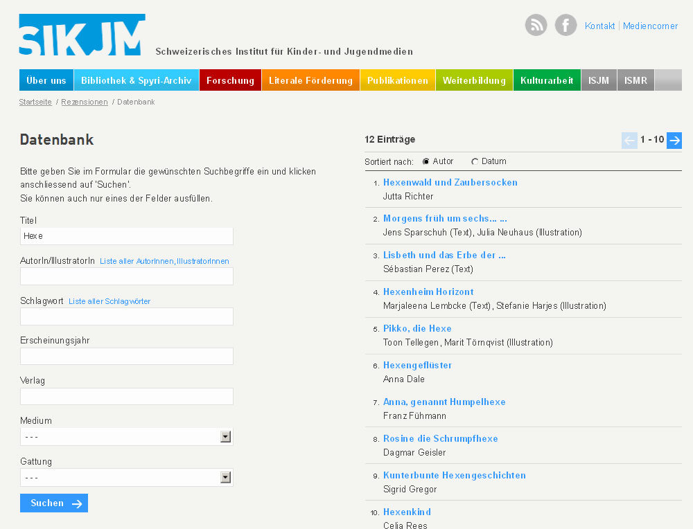 Gutes Design und eine durchdachte Bedienung. Basierend auf dem Content Management System RIO CMS. - 1