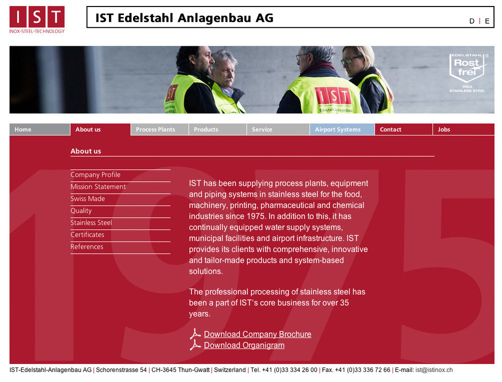 IST Edelstahl Anlagenbau AG mit einem frischen und einheitlichen Kommunikationsauftritt - 3